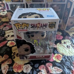 Funko Pop! Shazam Darla Figure with Purple and Yellow Accents